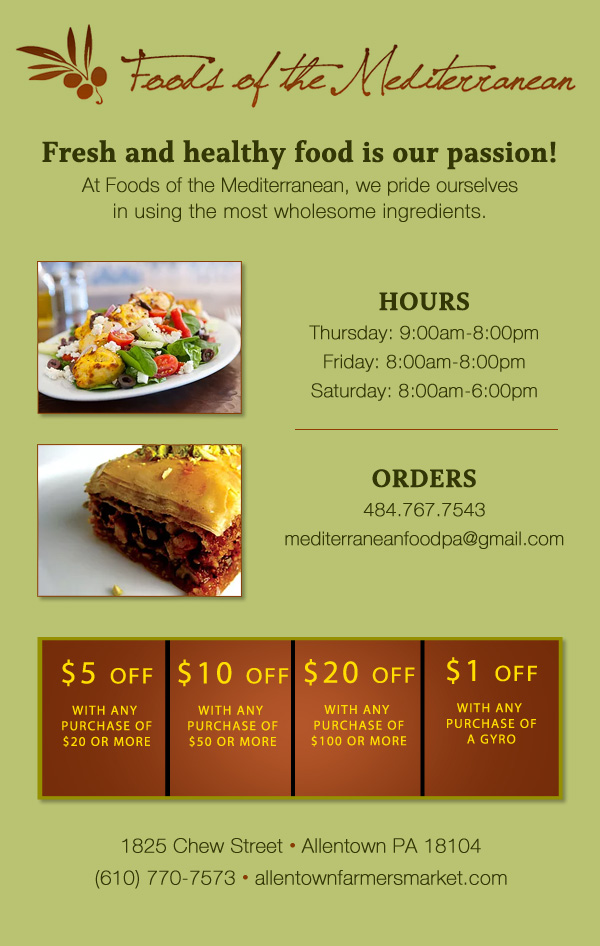 Foods of the Mediterranean
