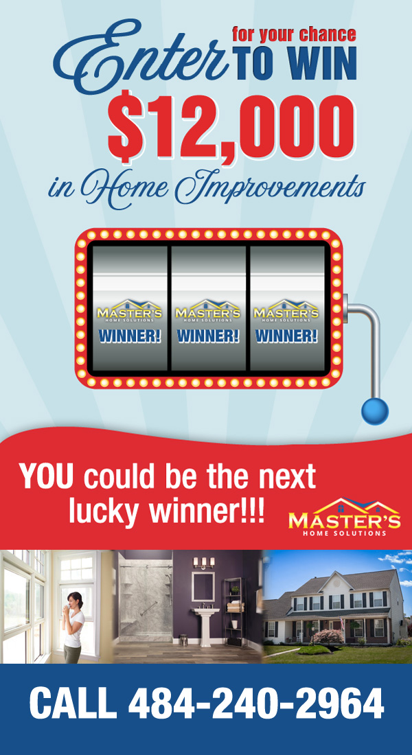 Enter for your chance to to win $12,000 in home improvements