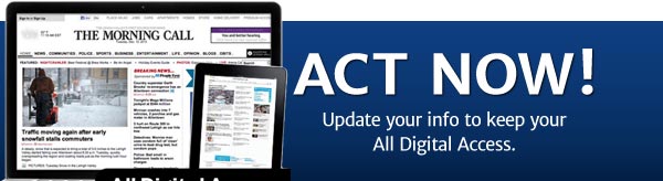 ACT NOW! - Update your info to keep your All Digital Access