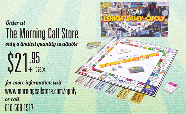 Order at The Morning Call Store, www.morningcallstore.com/opoly