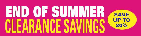 Our Biggest Clearance Ever! Save up to 80%